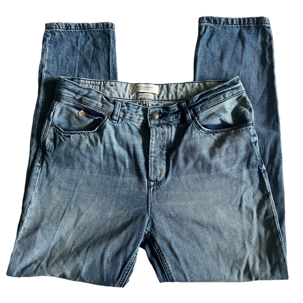 Scotch & Soda Vintage Replica L'Adorable Boyfriend Button Fly Jeans. Size:‎ 27